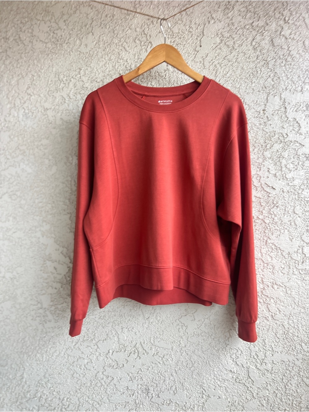 Athleta Women's Rust Crewneck Sweatshirt
